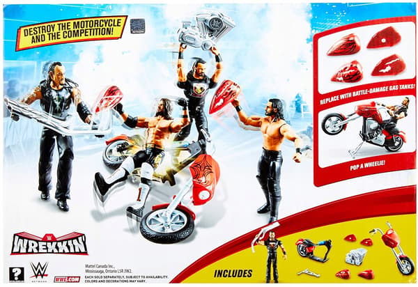 WWE MOTOR SLAMCYCLE DREW MCINTYRE FIGURE MOTORCYCLE