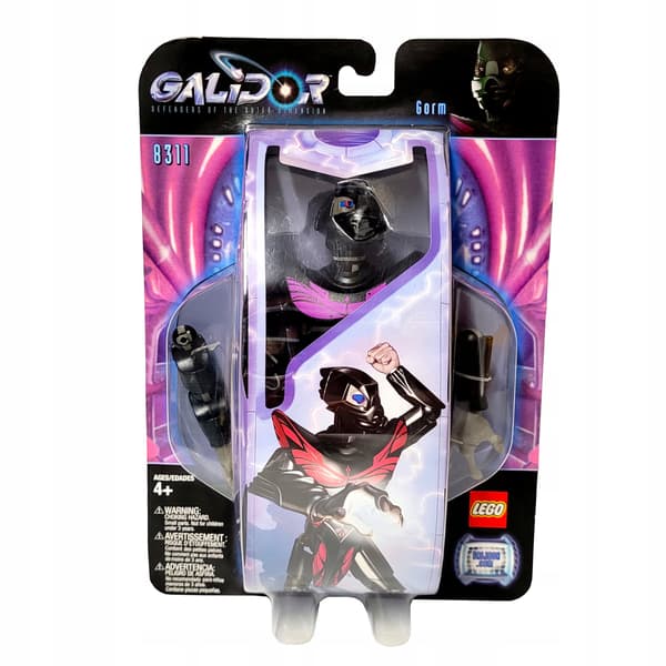 Lego Galidor Gorm 8311 figure, MISB, 2002