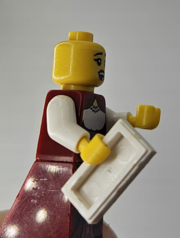 Lego Series 9 71000 Gypsy col09-9 Fortune Teller Figurine DEFECT/