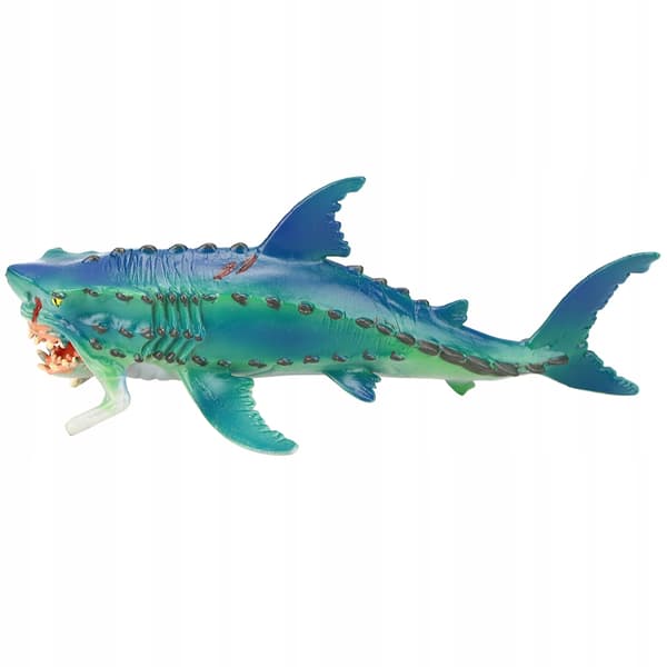Soft rubber latex shark figurine
