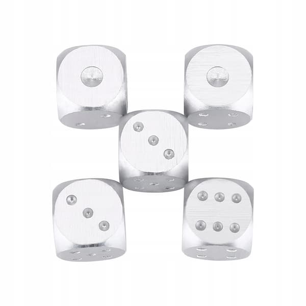5-piece aluminium poker set with a storage case for A7