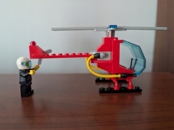 Lego 6531 Fire Brigade Helicopter