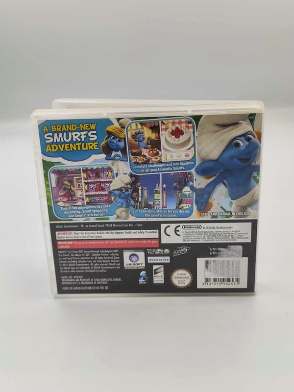 The Smurfs 3XA Nintendo DS