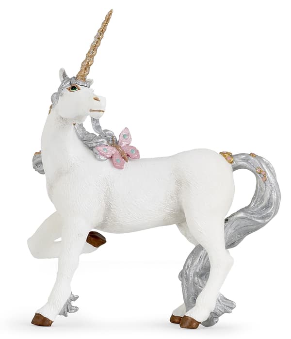 SILVER UNICORN (FIGURINE)