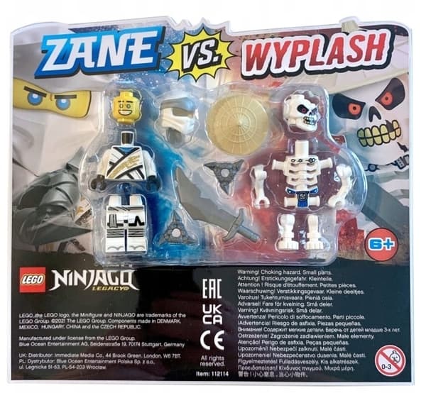Lego 112114 – Ninjago – ZANE vs WYPLASH!