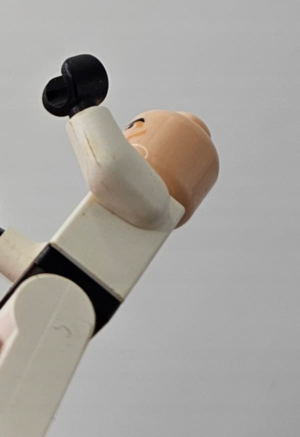 Lego Star Wars minifigure sw0223 Clone Trooper (Phase 1) – Black Visor DEFECT /