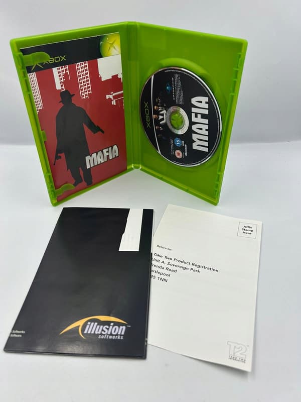 Mafia 3XA Xbox Classic Xbox SET INCLUDING MAP