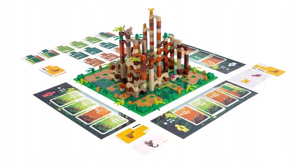 Asmodee Monkey Palace DOT10005 Lego board game, 2–4 players, ages 10+, 45 mins