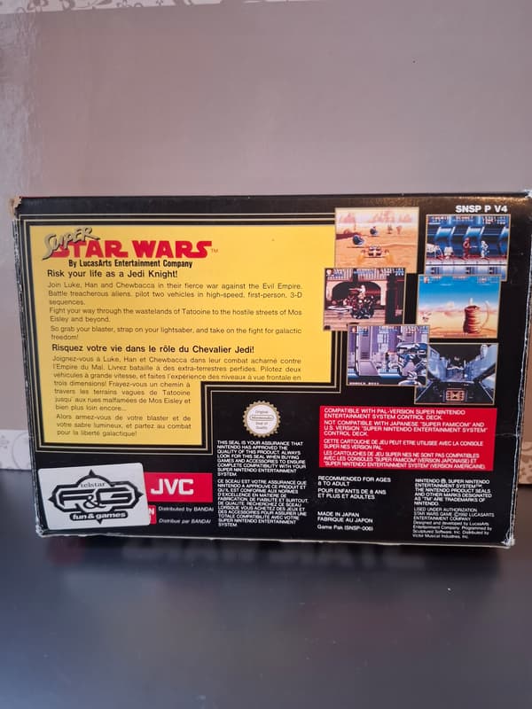 SUPER STAR WARS SUPER NINTENDO