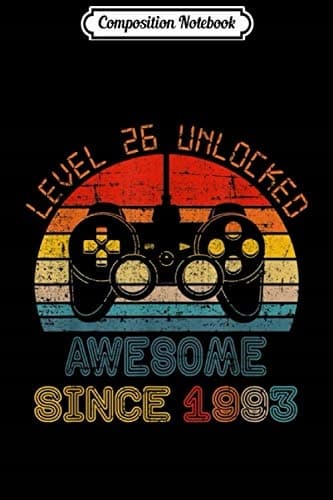 Composition Notebook: Level 8 Unlocked – Awesome Since 2011 – 8th Birthday Game
