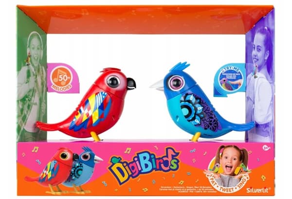 Digibirds Interactive Bird, 2-pack, Series 2, 886167