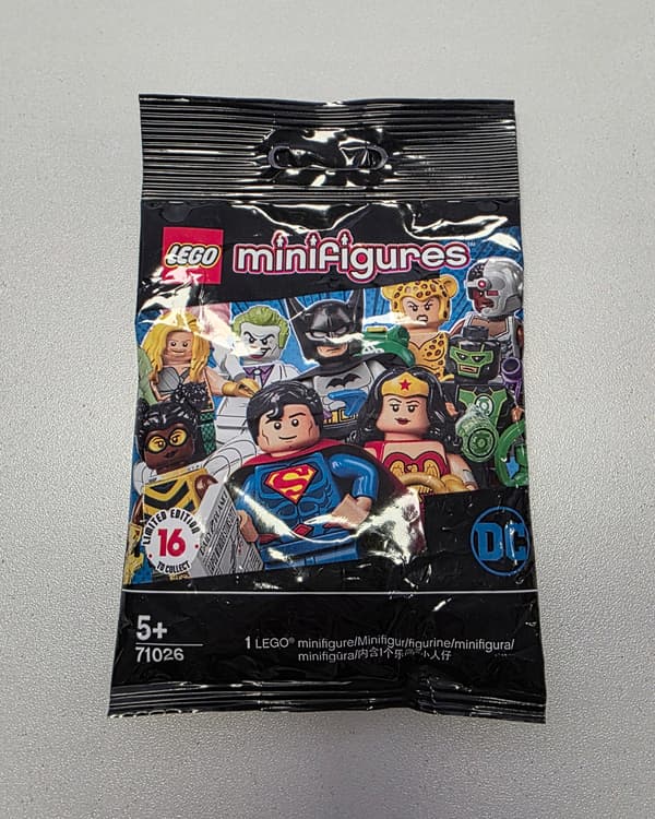 LEGO 71026 DC Flash Series – sealed minifigure, not cut open!
