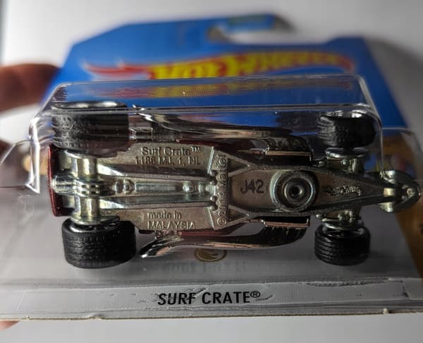 HOT WHEELS - Surf Crate STH DVD10-D9B0E NEW