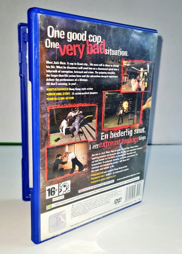 The game Dead to Rights for PS2