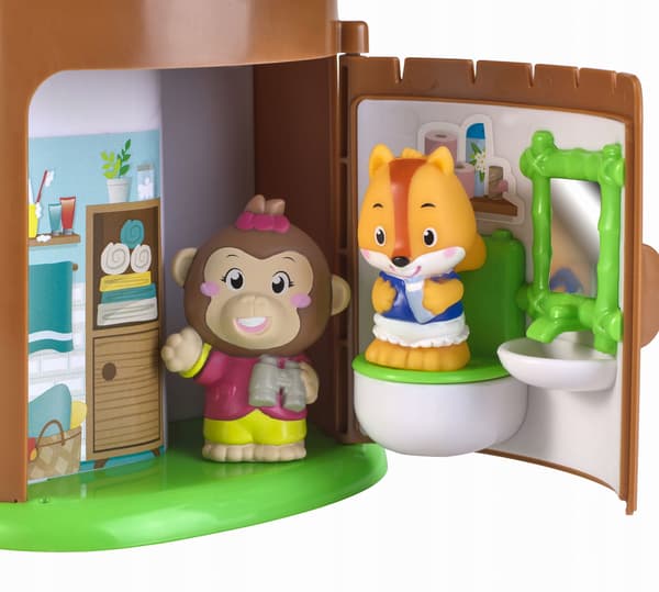 CHLOROPHYLL TROPICAL COLOURFUL HOUSE WITH FIGURINE – INTERACTIVE TOY