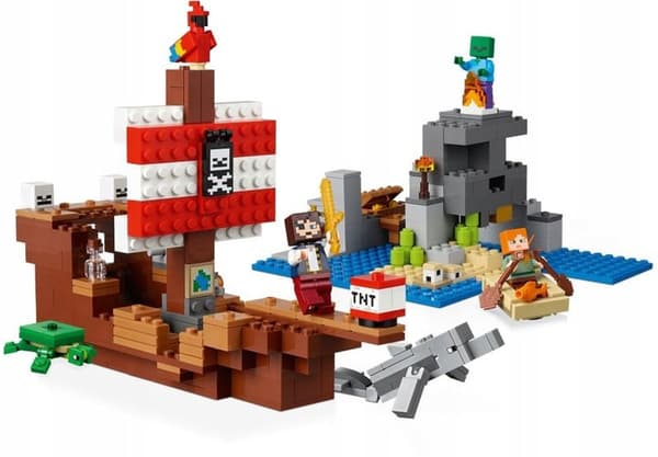 LEGO MINECRAFT 21152 ADVENTURE ON A PIRATE SHIP