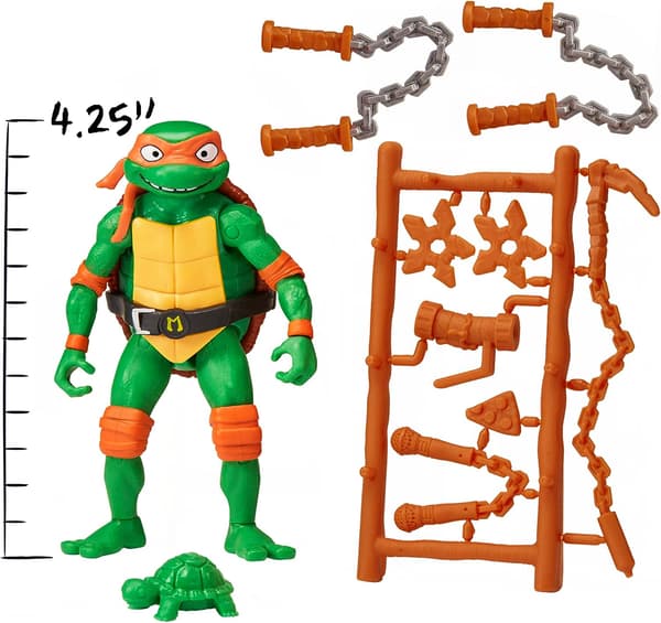 NINJA TURTLE FIGURES 11cm MICHELANGELO figurine