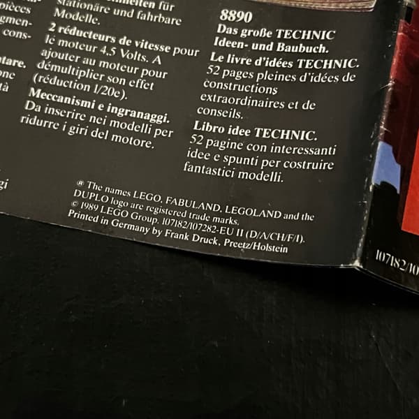 LEGO Technic Catalogue