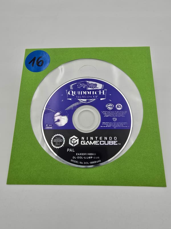 NINTENDO GAMECUBE HARRY POTTER QUIDDITCH WORLD CUP