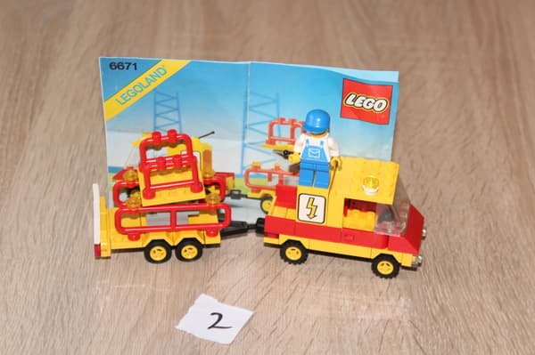 LEGO CITY TOWN 6671-2 SET INSTRUCTIONS