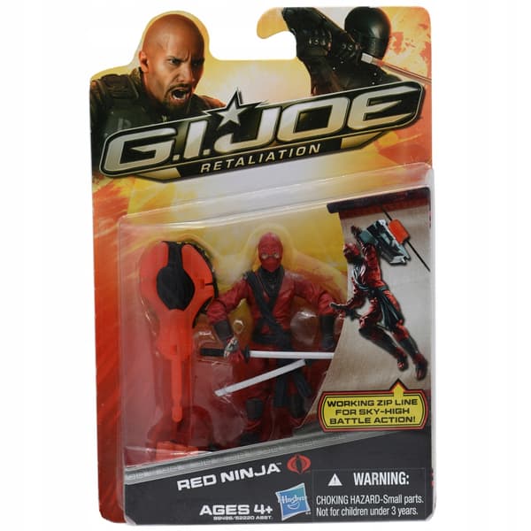 Red Ninja action figure from the G.I. Joe (Retaliation) range