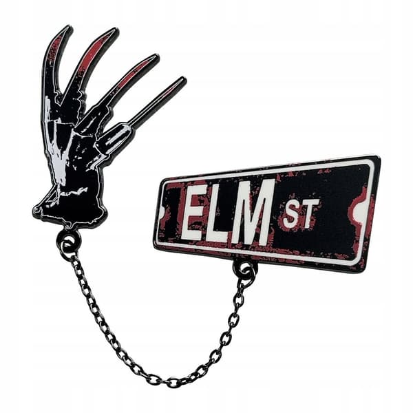 A Nightmare on Elm Street badge set