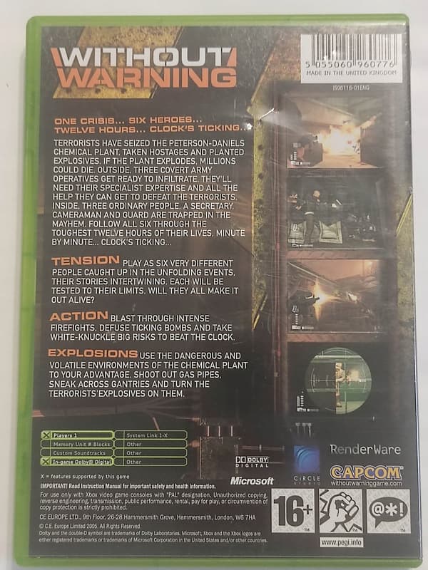 XBOX WITHOUT WARNING: PLAY XBOX CLASSIC GAMES
