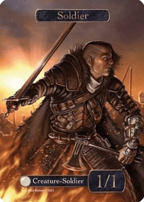 Magic: The Gathering Soldier Token