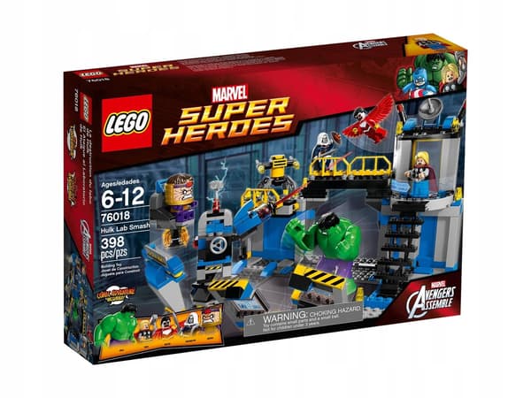 LEGO Super Heroes 76018 Hulk: Lab Wreckage.