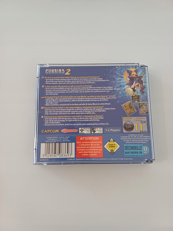 Gunbird 2 – Sega Dreamcast, original boxed copy
