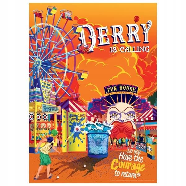 IT Derry poster – limited edition A3