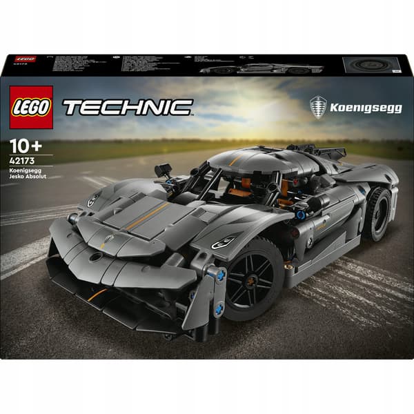 LEGO Technic 42173 Koenigsegg Jesko Absolut Grey Hypercar
