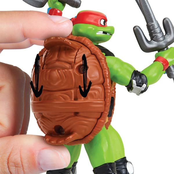Raph figurine from the Shell Spin series with a mechanical function, 11.5 cm