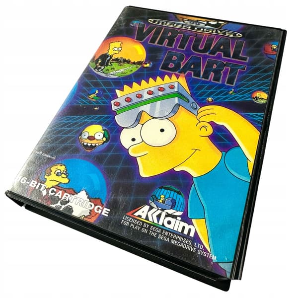 Virtual Bart | SEGA MEGA DRIVE | SET OF 3xA