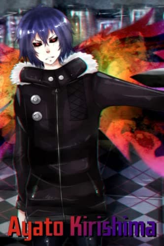 Ayato Kirishima Notebook: Lined Pages Notebook, Small Size, 6x9 inches / 11