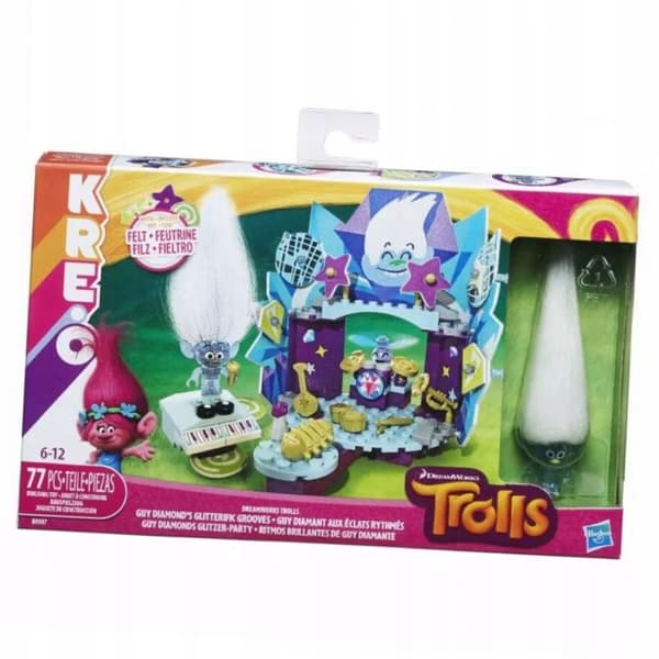 Trolls, Guy Diamond building blocks, B9987 Hasbro
