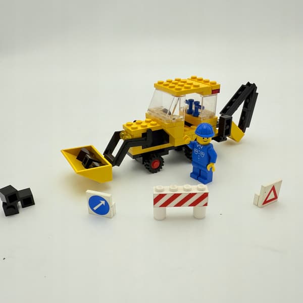 Lego Town 6686 – backhoe + instructions