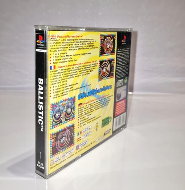 The game BALLISTIC PSX 3XA