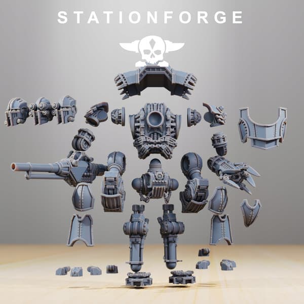 Scavenger Defender Mk1 – Station Forge – 3D-utskrift