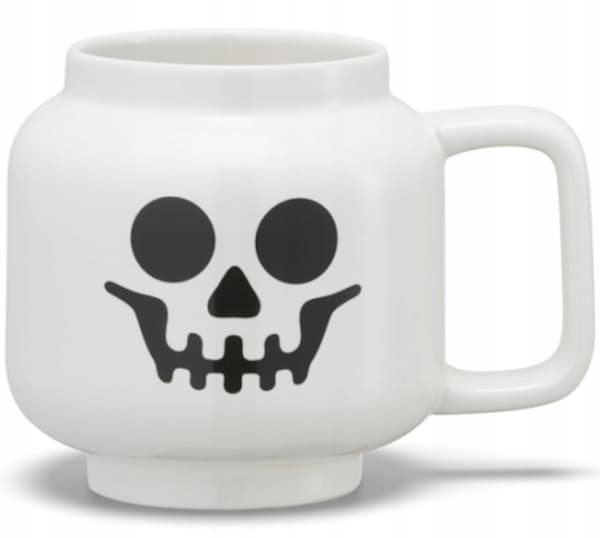 LEGO CERAMIC MUG – SKELETON, SMALL, 9.0 CM, 0.25 L. HALLOWEEN
