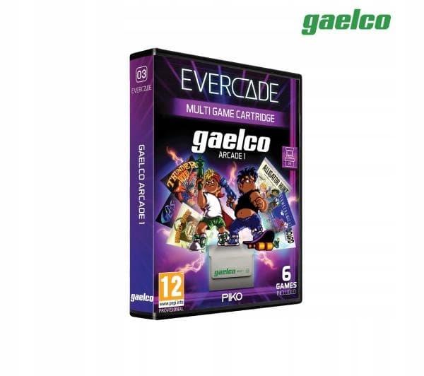 EVERCADE A3 – Gaelco Arcade 1 Game Pack