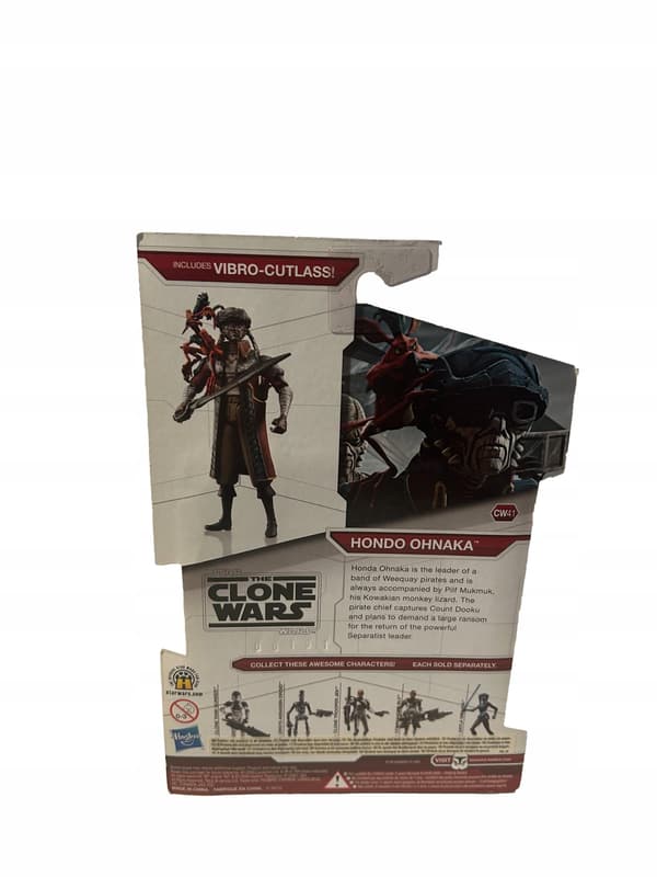 F314 HASBRO STAR WARS: THE CLONE WARS HONDO OHNAKA