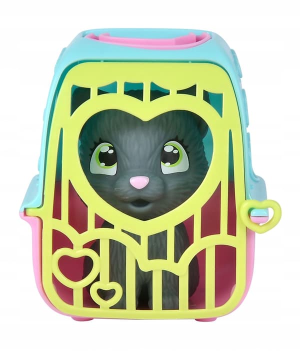 PAMPER PETZ ANIMALS FIGURINE + TRANSPORTER 7388