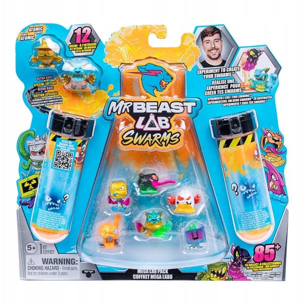 MR BEAST LAB SWARM MEGA LAB 12-PACK 12 FIGURES DESIGN 1