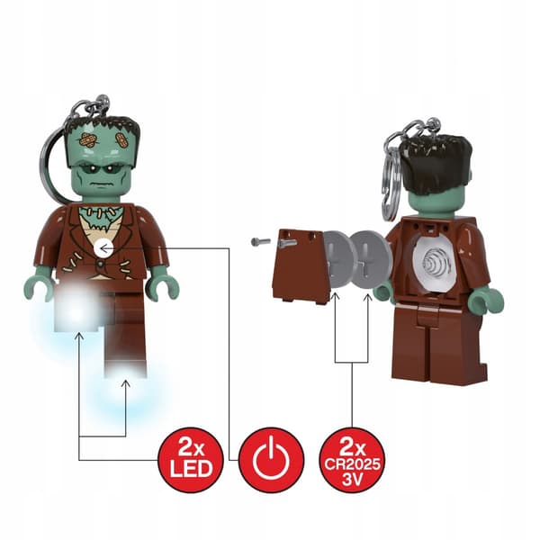 LEGO LGL-KE136 FRANKENSTEIN TORCH KEYRING