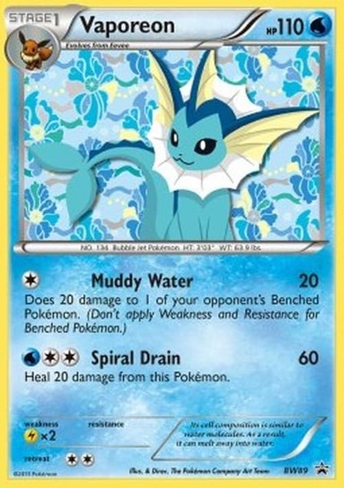 Pokemon TCG Vaporeon