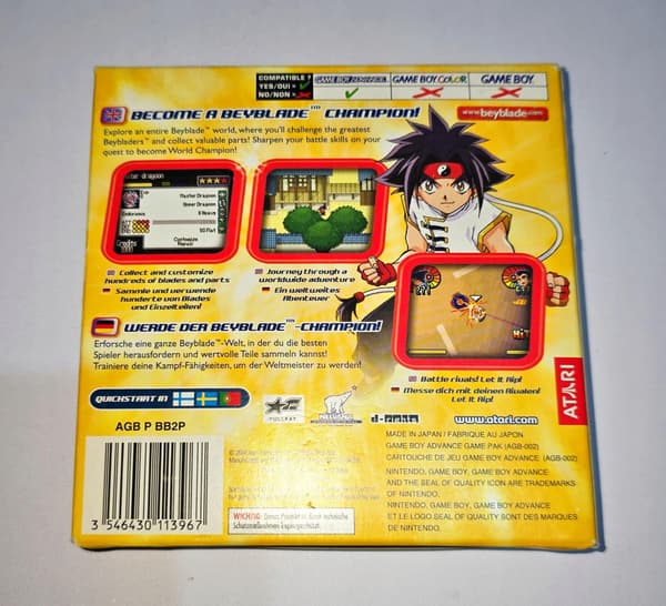 BEYBLADE GREVOLUTION 3XA Nintendo Game Boy Advance