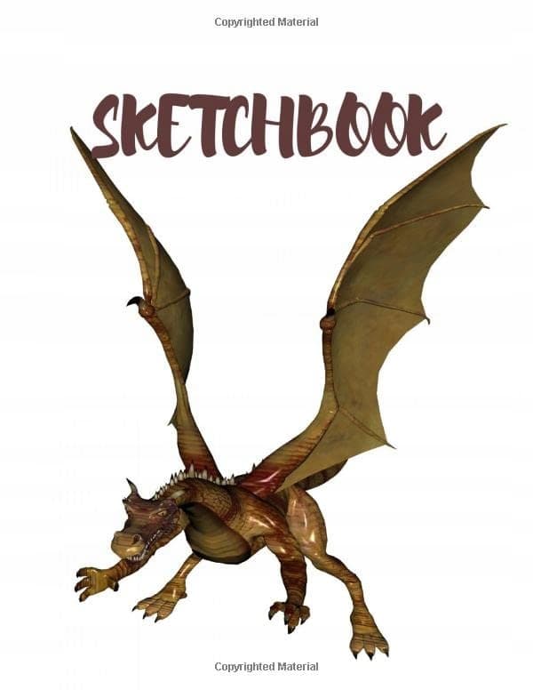 SKETCHBOOK: Unlined/Plain Notebook (8.5 x 11 inches) – 120 pages. Perfect