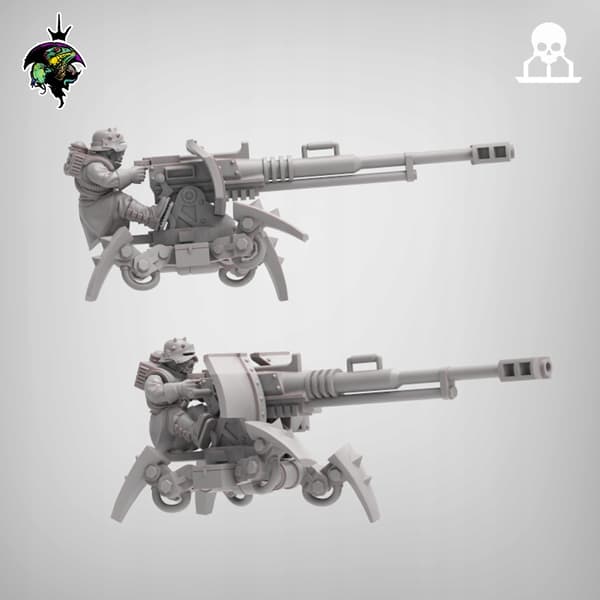 Heretic Heavy Weapons Platform – 3D printing
