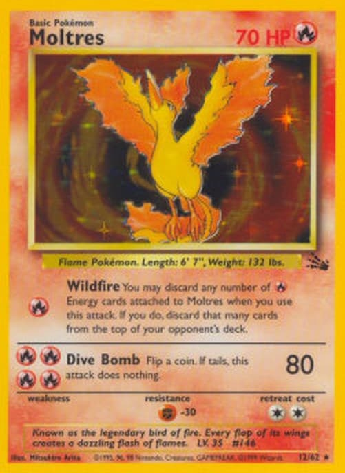 Pokemon TCG Moltres
